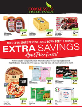 Commisso's Fresh Foods - Monthly Savings